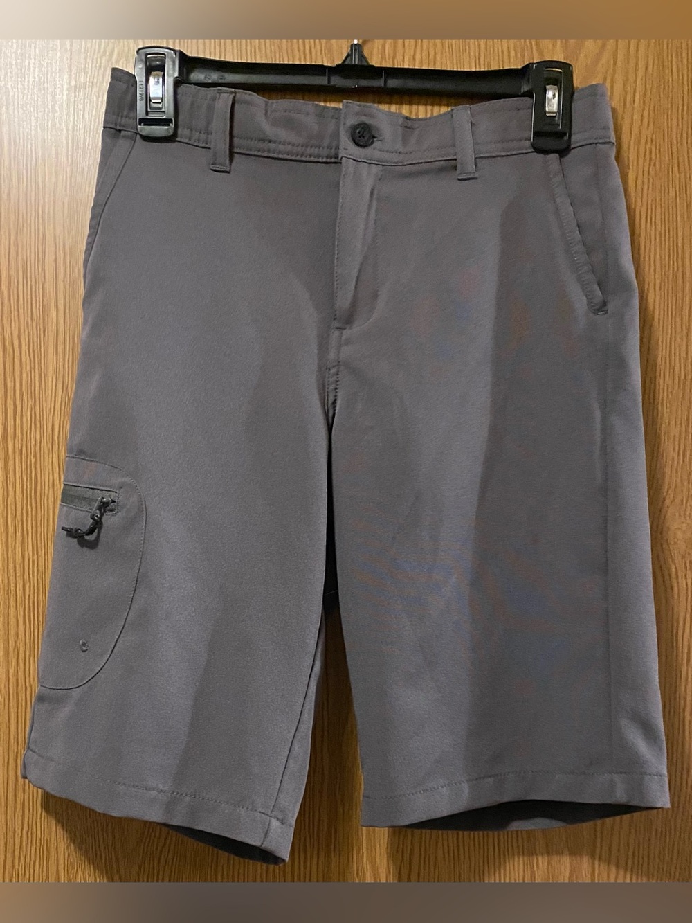Magellan Outdoors Youth Fish Gear Charcoal Gray Shorts